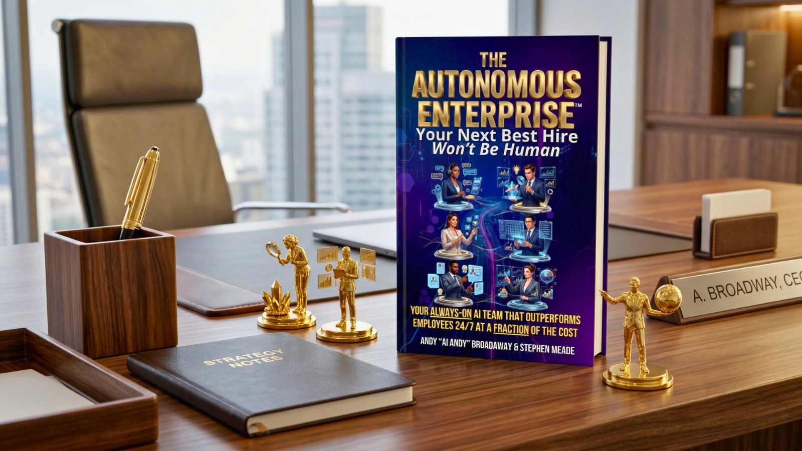The Autonomous Enterprise by Andy Broadaway and Stephen Meade — book cover