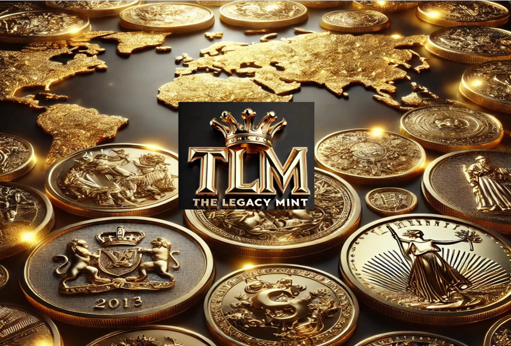 The Legacy Mint gold-backed collectibles